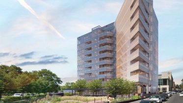 2100 Hamilton Street rendering from Cecil Baker and Partners