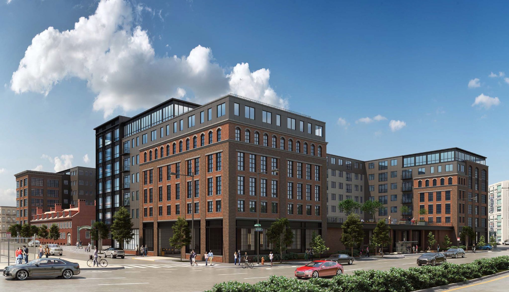 Renderings and Diagrams Revealed for 700730 Delaware Avenue, Northern
