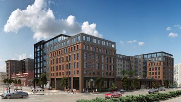 700-730 Delaware Avenue. Credit: JKRP Architects via the Civic Design Review