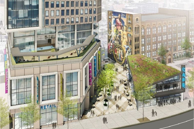 Construction Still Pending at Mural West in Poplar, Lower North ...