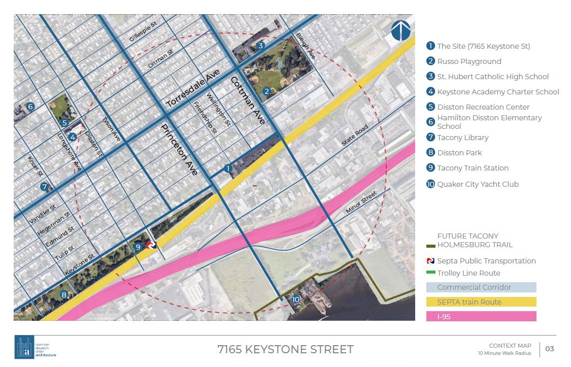 Permits Issued for 96-Unit Building at 7165 Keystone Street in Tacony ...