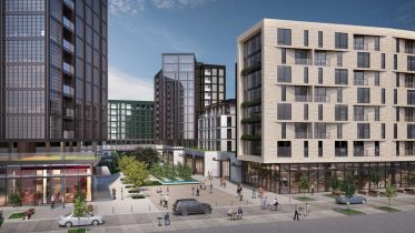 Piazza Terminal at 1075 Germantown Avenue. Credit: BKV Group