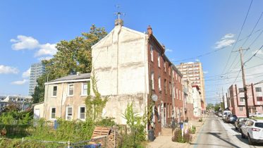 1513 West Stiles Street prior to demolition. Looking northeast. Credit: Google Maps