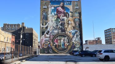Mural West site looking east. Photo by Thomas Koloski