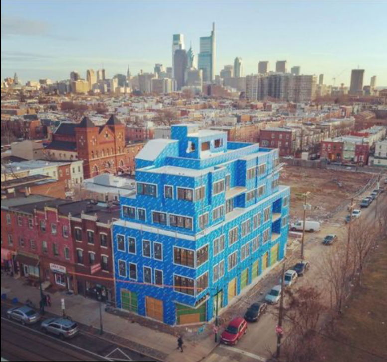 The Fairview is Complete at 2616 West Girard Avenue in Brewerytown