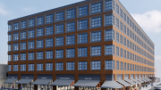 Rendering of the previous proposal at 1101-33 South 9th Street via SkyscraperPage