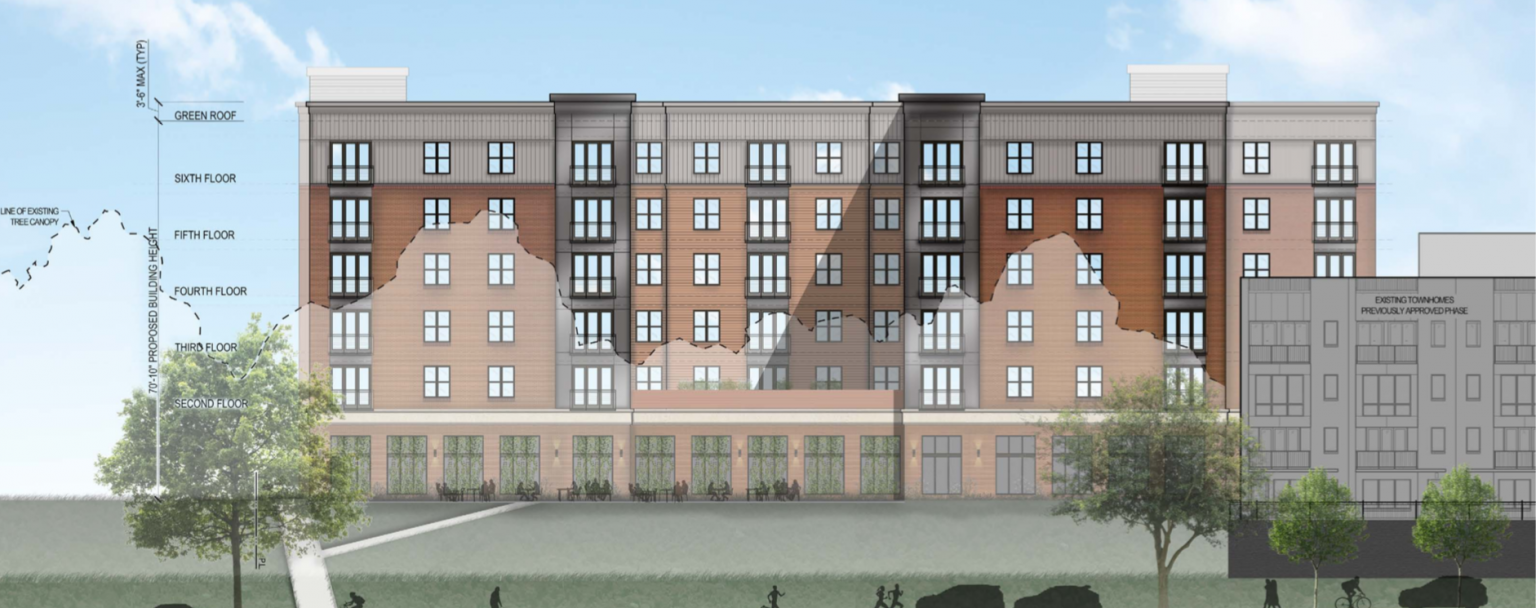 Construction Underway at The Anchorage at 4442 Ridge Avenue in East