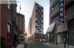 12+Sansom at 123-27 South 12th Street. Rendering credit: Studios Architecture.