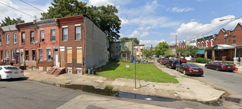 1303 West Clearfield Street. Looking north. Credit: Google