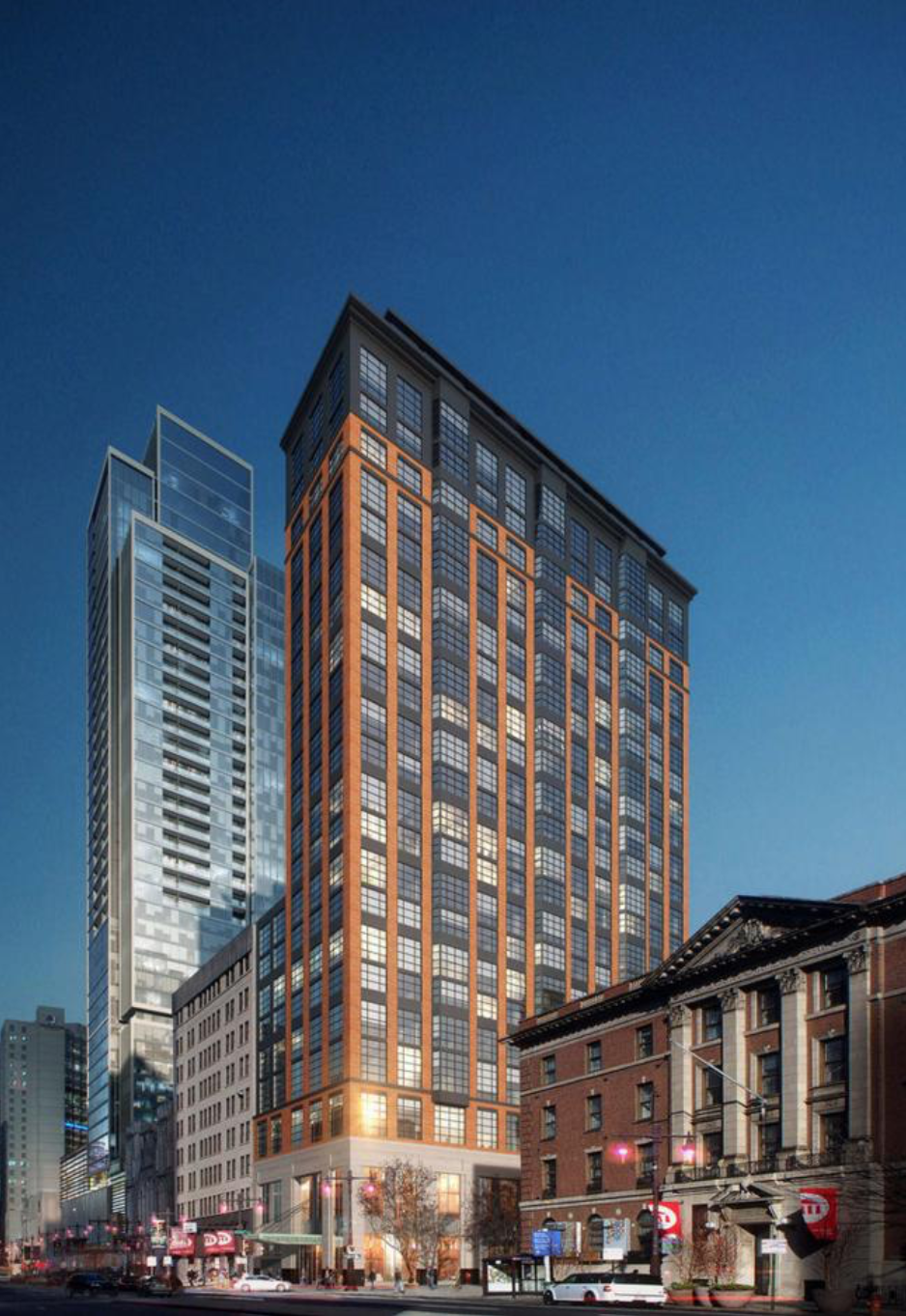 Broad+Pine at 337-41 South Broad Street. Rendering credit: Cecil Baker + Partners Architects