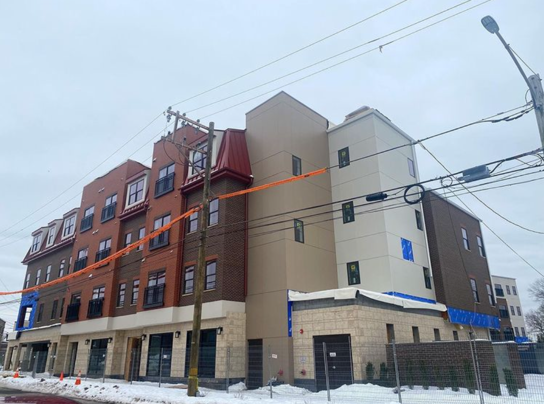 The Summit House Nears Completion at 610 Summit Avenue in Jenkintown Philadelphia YIMBY