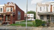 623 and 625 North 52nd Street. Looking east. Credit: Google