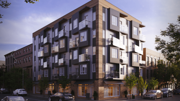 Rendering of Ridge Pointe at 1810 Ridge Avenue. Credit: Metro Commercial.