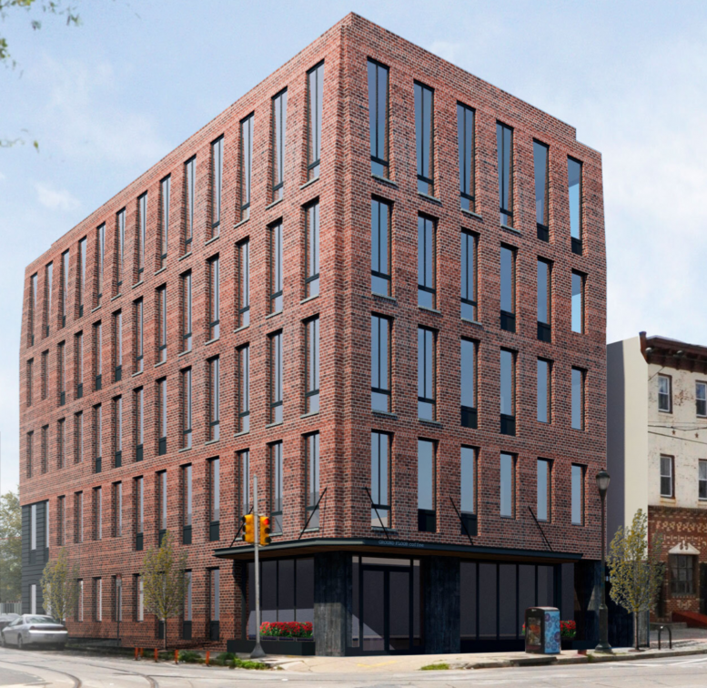 The Bordeaux at 2600 West Girard Avenue. Rendering credit: Ambit Architecture