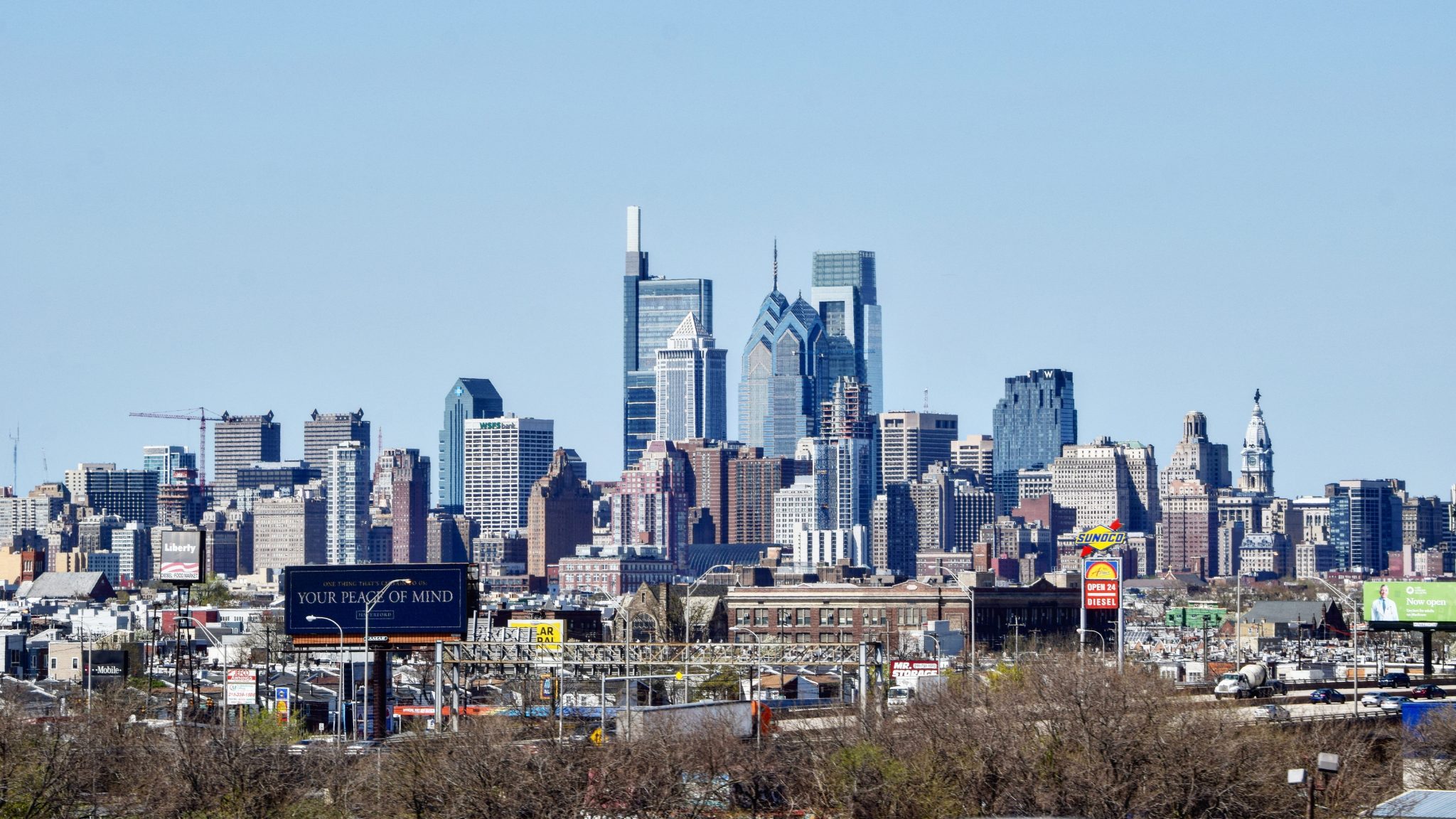 YIMBY Observes the Rising Philadelphia Skyline from the Walt Whitman ...