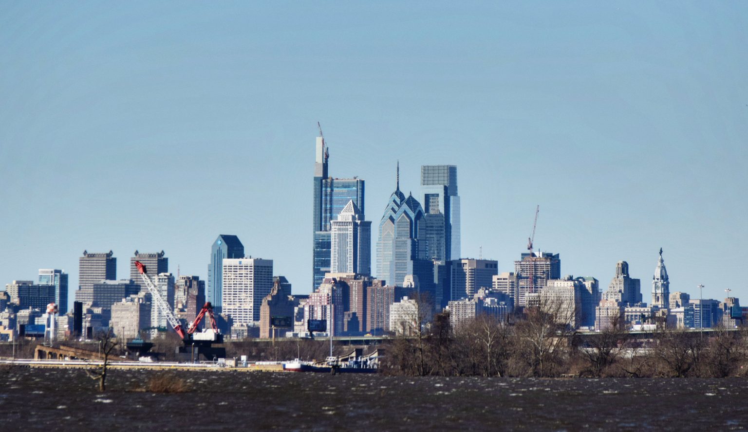 Watching the Rising Philadelphia Skyline from New Jersey over the Past ...