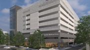 Penn Presbyterian Medical Center Parking Garage at 3800 Powelton Avenue. Credit: THA Consulting