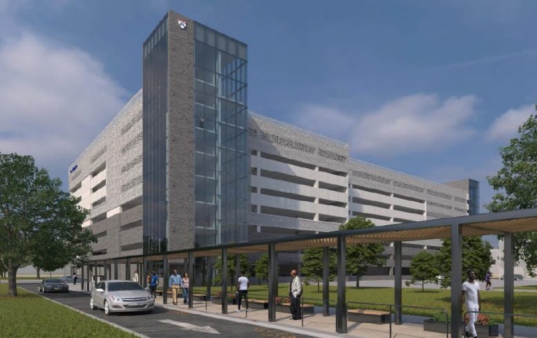 Construction Tops Out at Penn Presbyterian Medical Center Garage