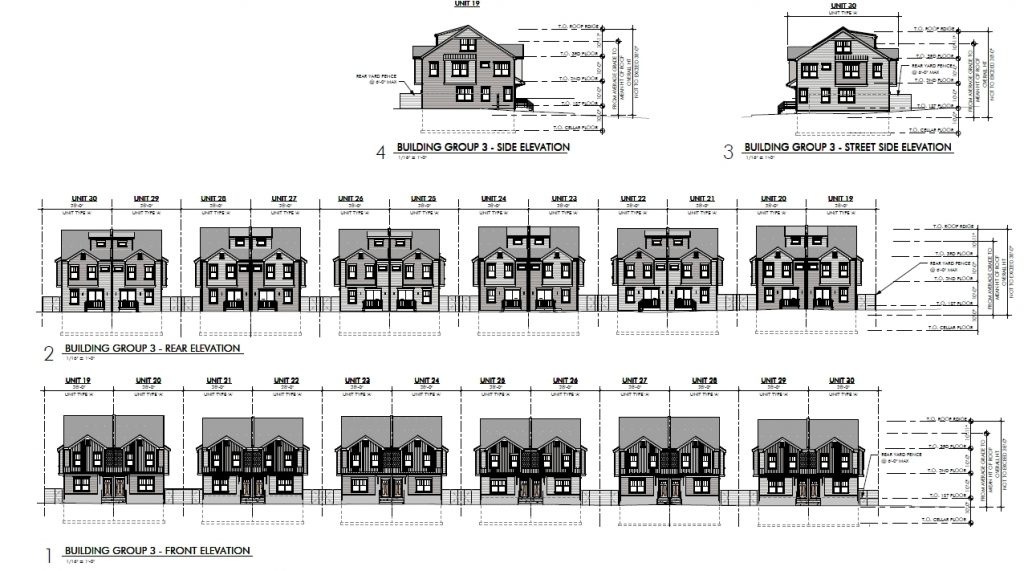 Torresdale Manor Residences at 3600 Grant Avenue. Credit: Abitare Design Studio via the Civic Design Review
