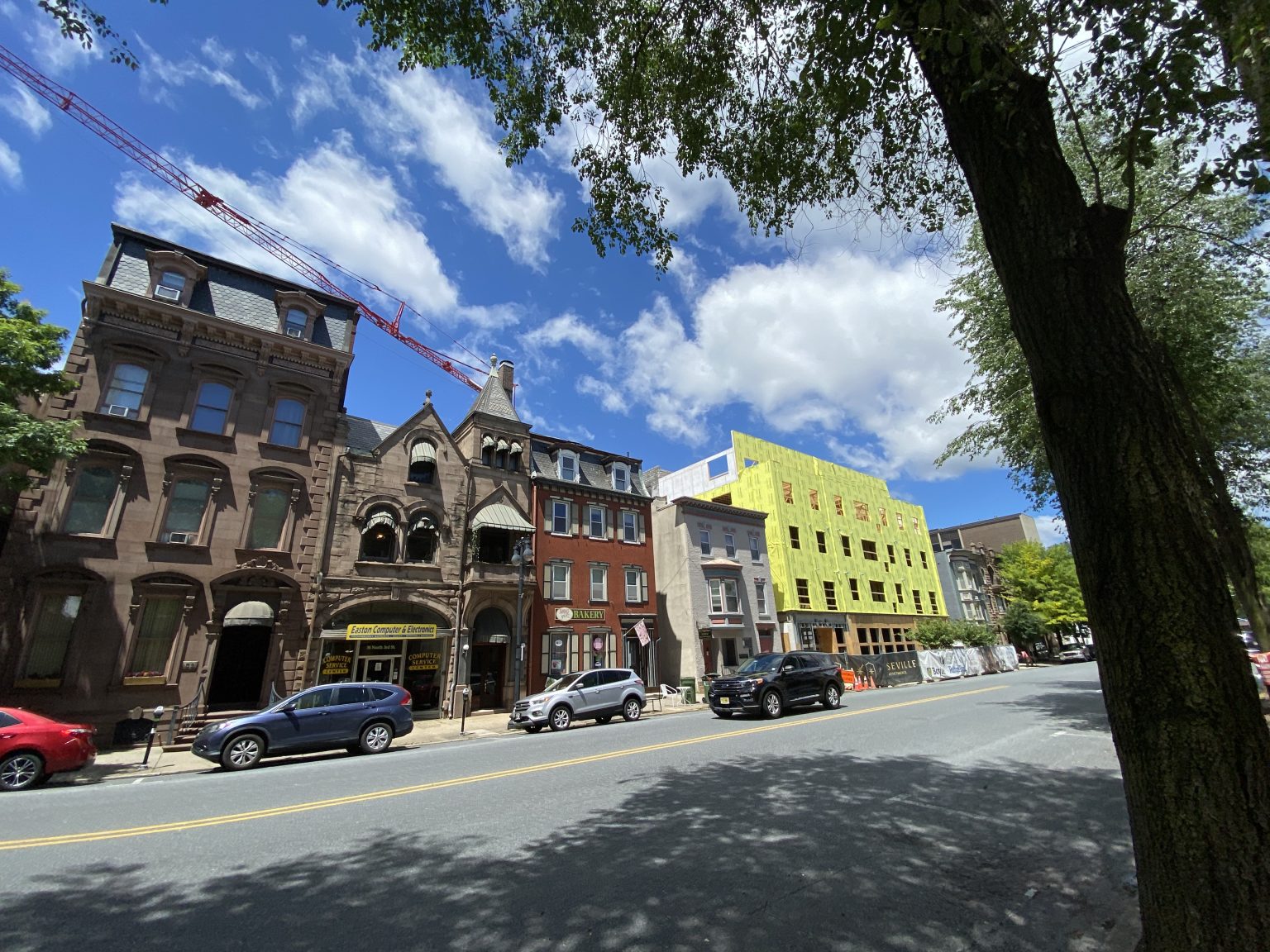 Construction Progresses at Seville Apartments in Easton, PA