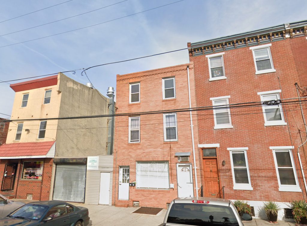 Current view of 2331-33 East York Street. Credit: Google.