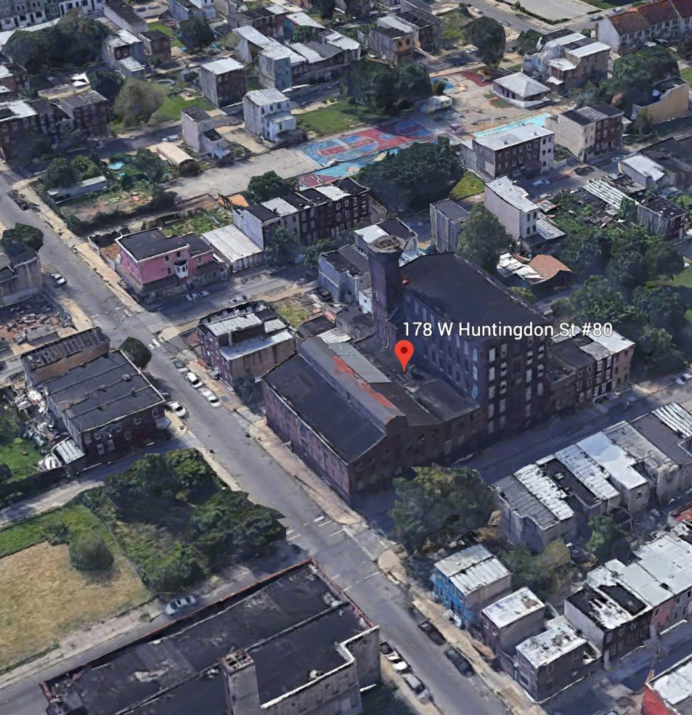 View of 178-80 West Huntingdon Street. Credit: Google.