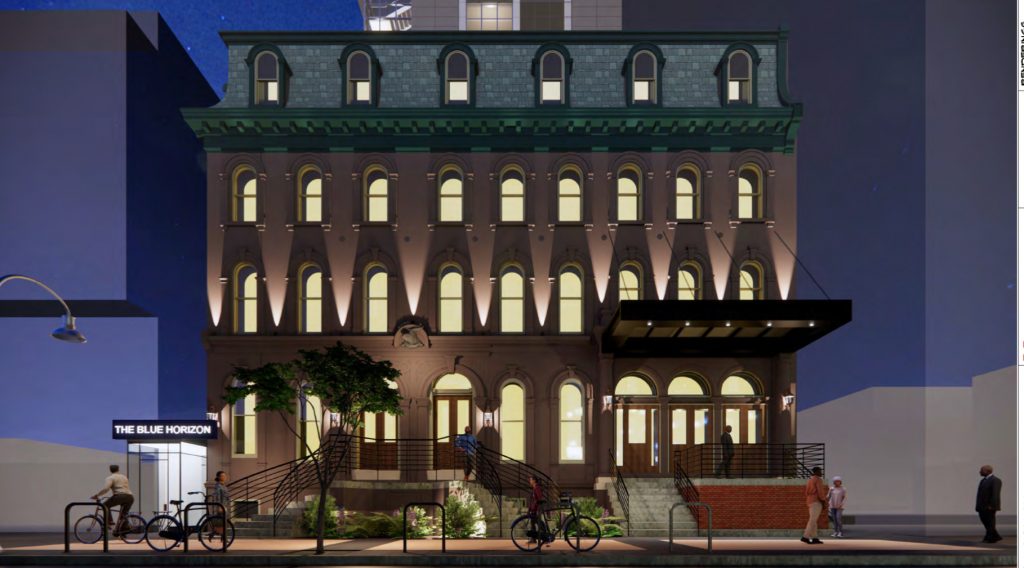 Rendering of 1314 North Broad Street. Credit: Wulff Architects.