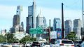 Philadelphia skyline from the I-76. Photo by Thomas Koloski