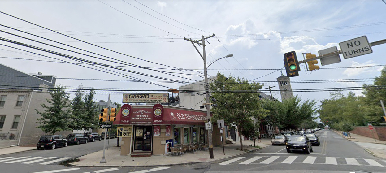 Former view of 2301 Grays Ferry Avenue. Credit: Google.