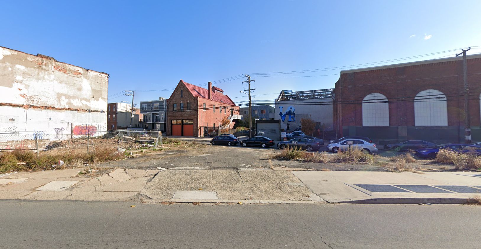 1301 Ridge Avenue. Looking northeast. Credit: Google Maps