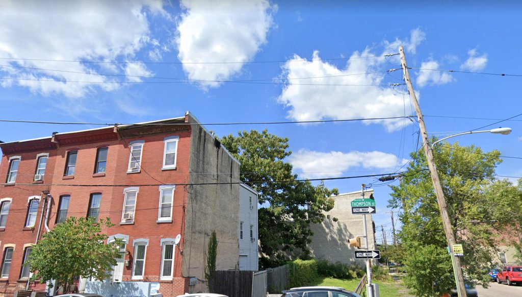 View of 2203 West Thompson Street. Credit: Google.