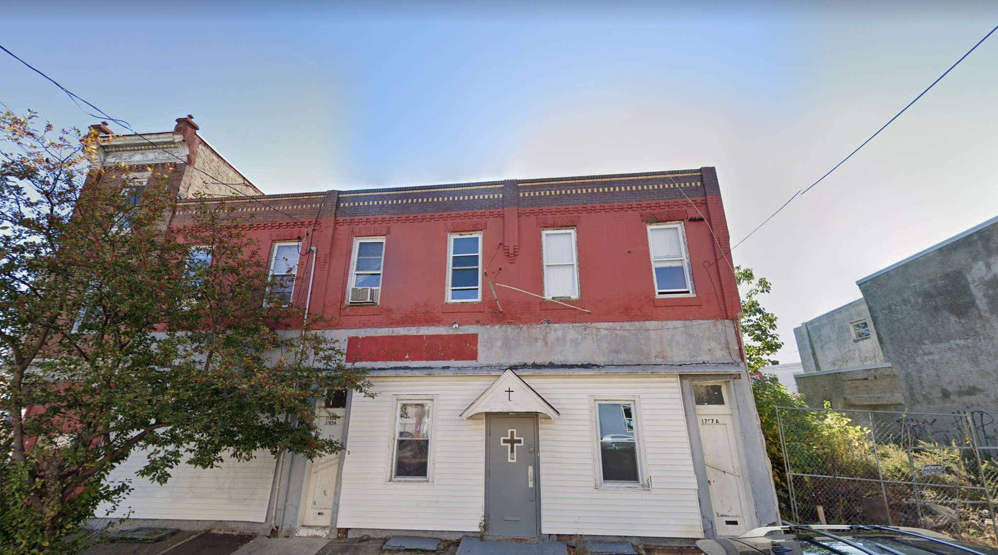 View of 1703-07 Point Breeze Avenue. Credit: Google.