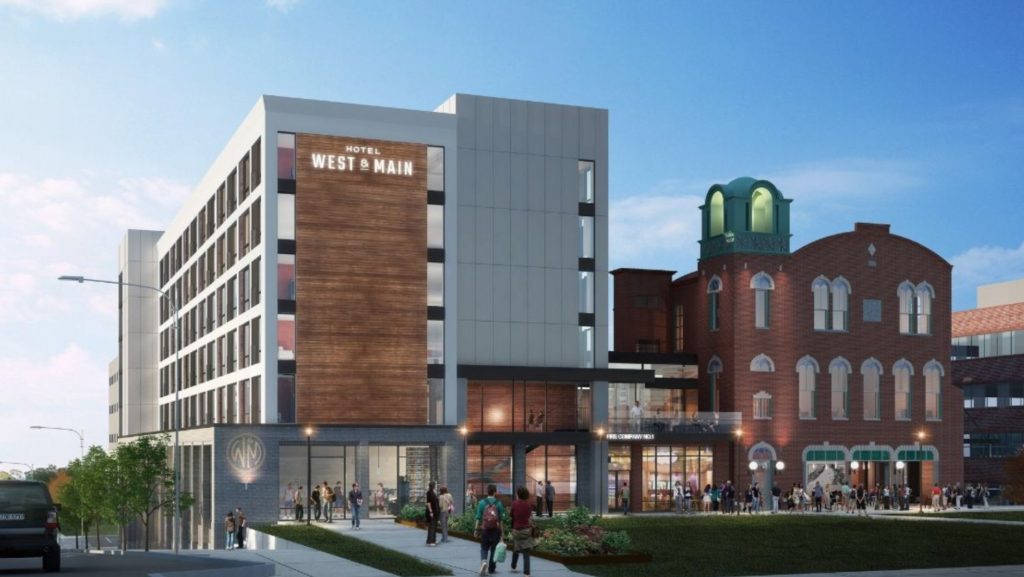 Rendering of West And Main. Credit: Keystone Property Group.
