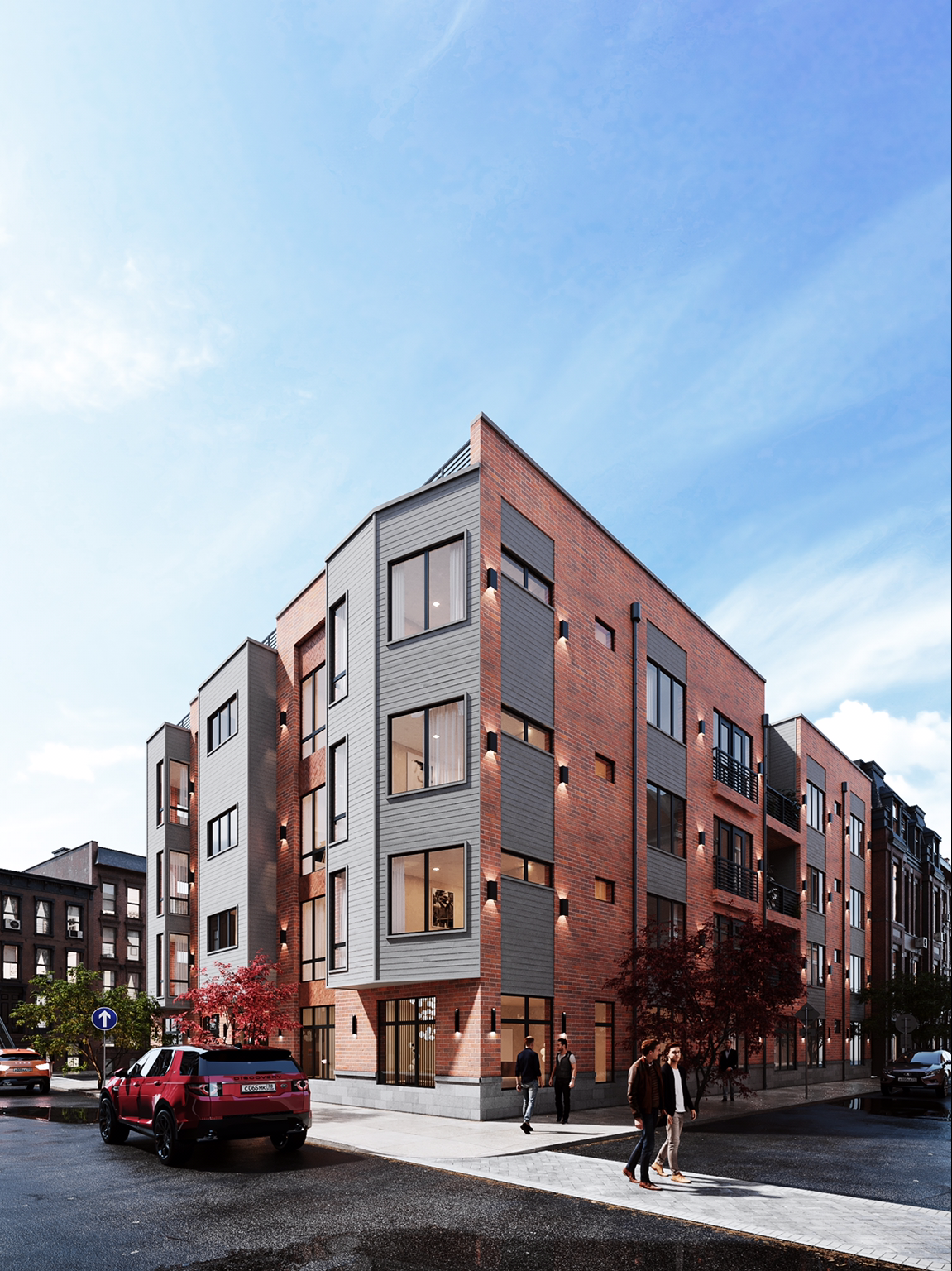 Rendering of The HQ at 716 North 16th Street. Credit: Stamm Development Group.