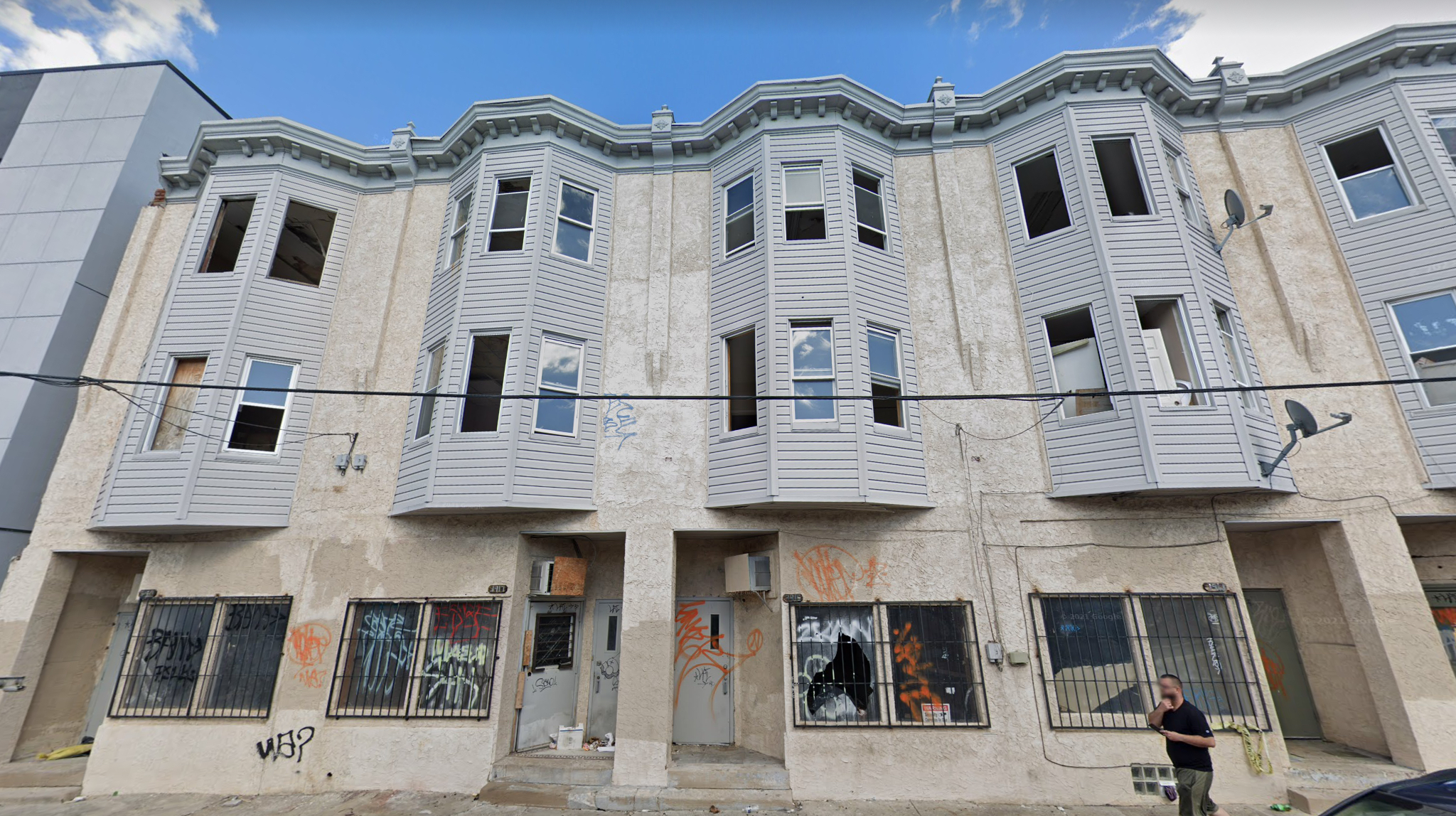 Current view of 3911-19 North 3rd Street. Credit: Google.