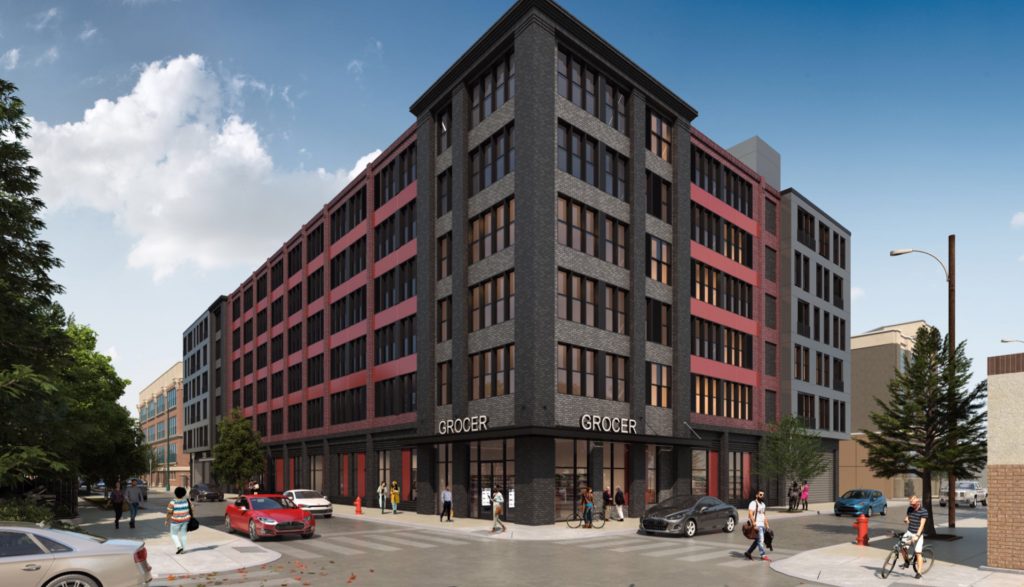 Rendering of 1100 Wharton Street. Credit: JKRP Architects.