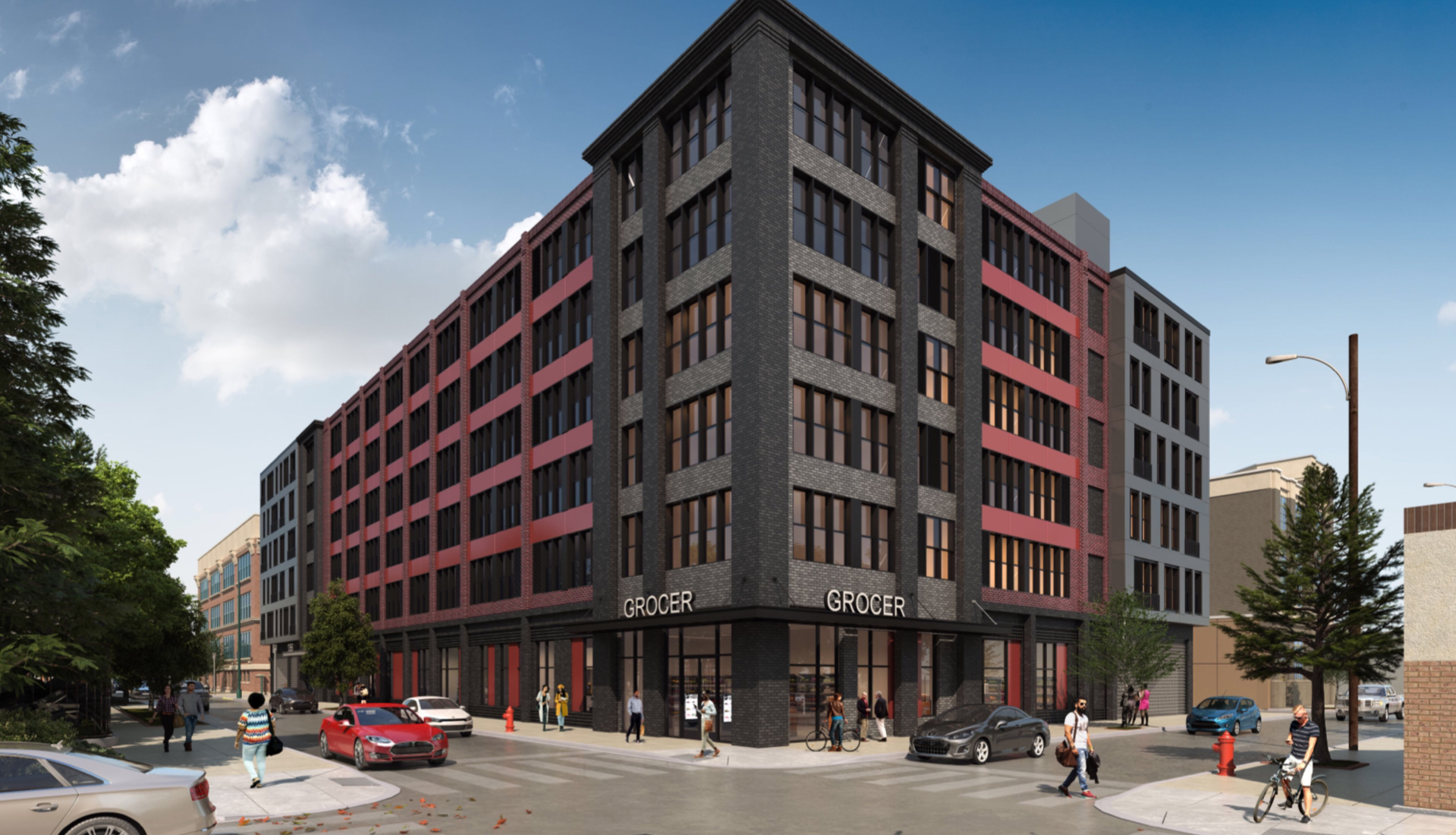 Rendering of 1100 Wharton Street. Credit: JKRP Architects