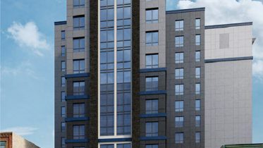 Rendering of 1428-38 Callowhill Street. Credit: J2a Architects.