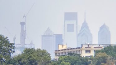 Comcast Technology Center under construction July 2016. Photo by Thomas Koloski