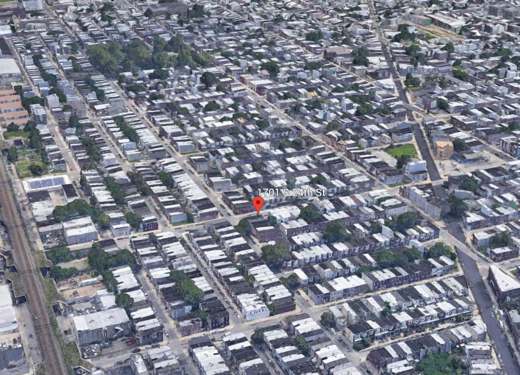 Current view of 1701 South 24th Street. Credit: Google.