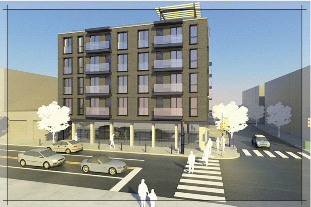 Rendering of 1868 Frankford Avenue. Credit: Drzal Architects.