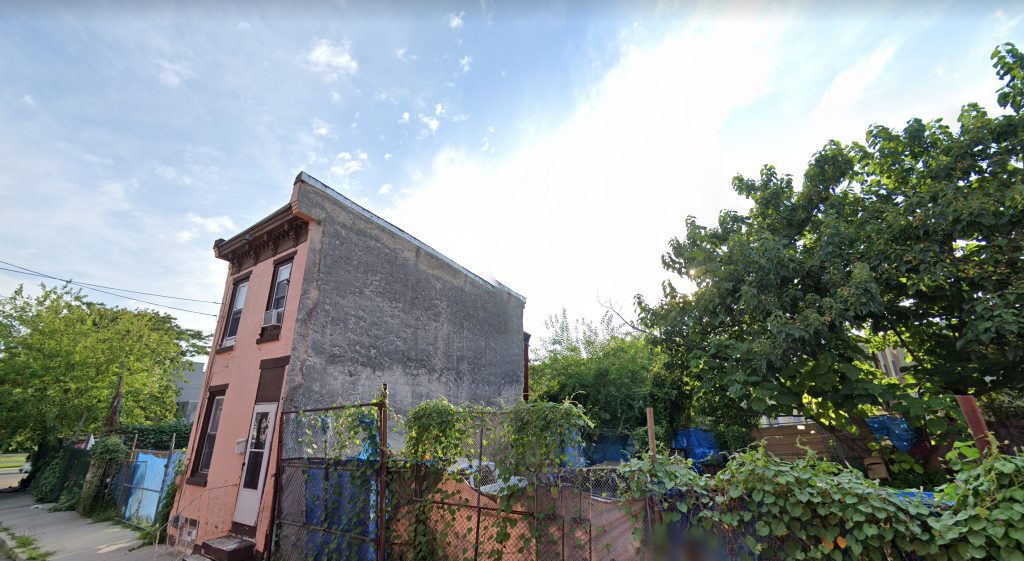 Current view of 2412-14 Mutter Street. Credit: Google.