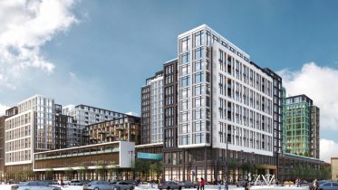 Rendering of 1001 South Broad Street via BKV Group.