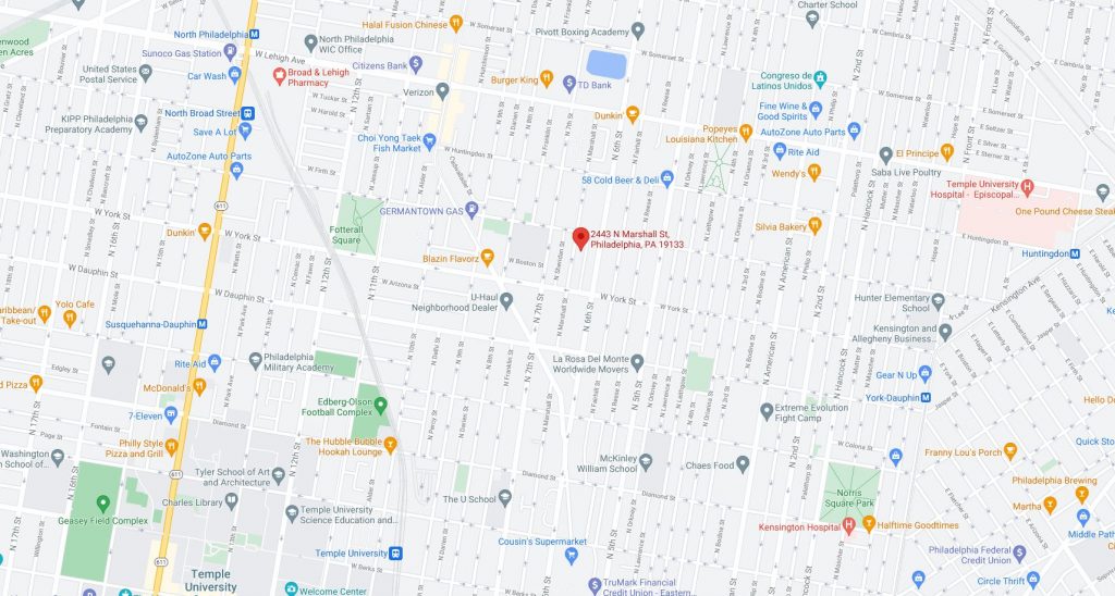 2443 North Marshall Street. Credit: Google Maps