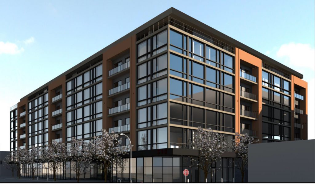 Rendering of 310 West Girard Avenue. Credit: T + Associates Architects.