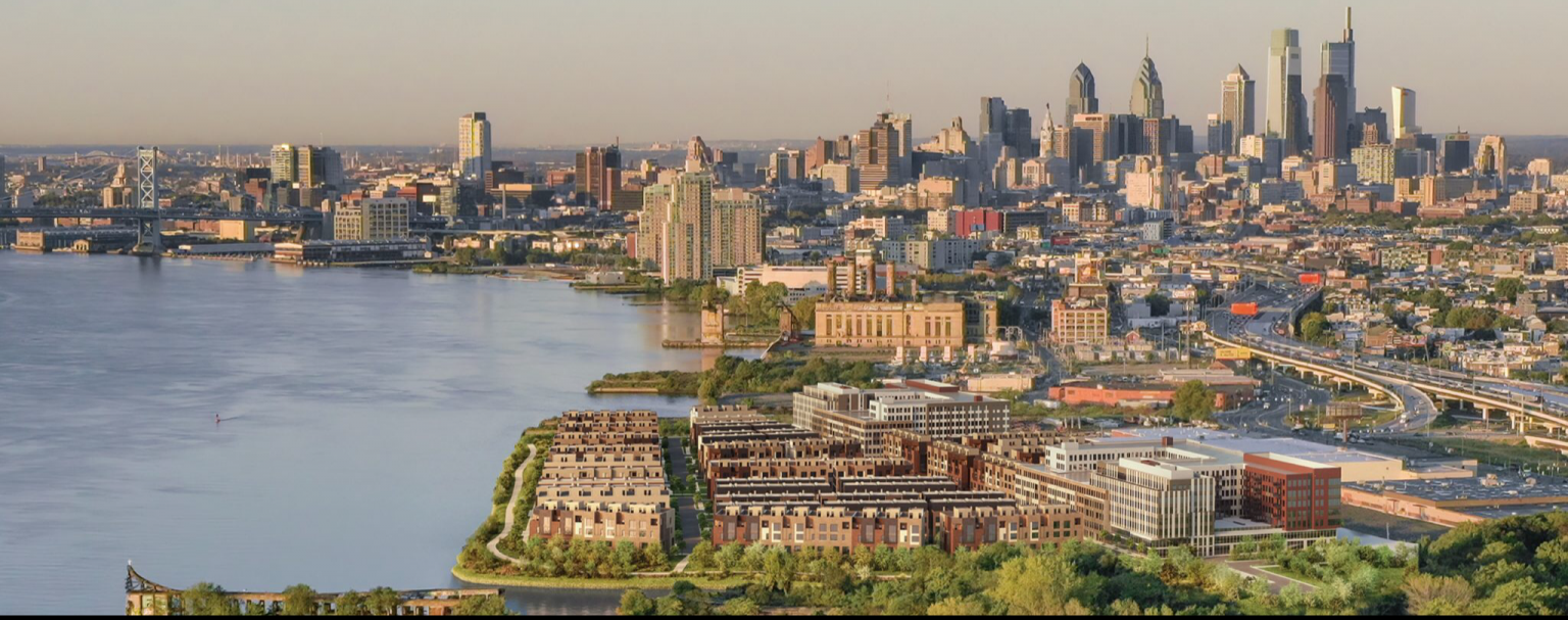 Construction Progresses at Northbank on the Delaware River Waterfront ...