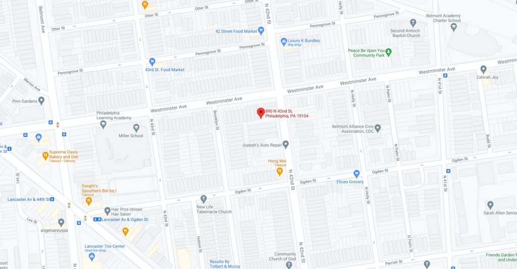 890-92 North 42nd Street. Credit: Google Maps