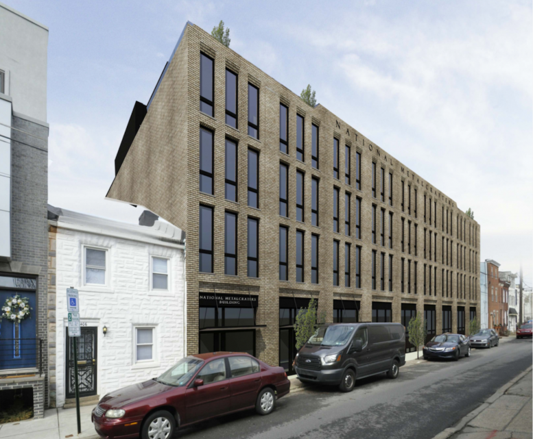 Rendering of 1408-18 East Oxford Street. Credit: Ambit Architecture.
