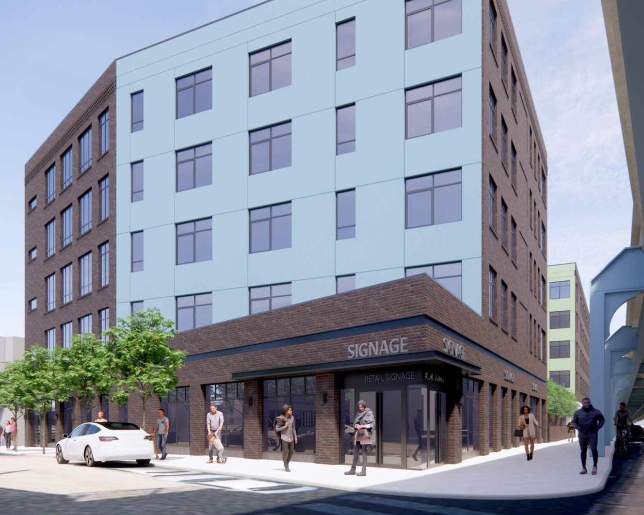Rendering of 1700 North Front Street. Credit: NORR.