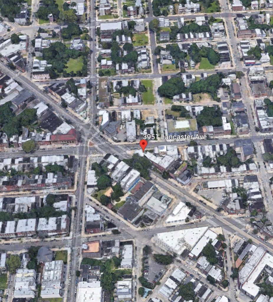 Current view of 3951 Lancaster Avenue. Credit: Google.